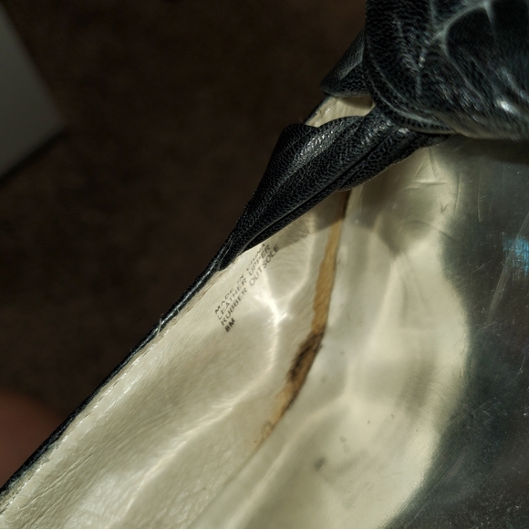 COPY - 2/$75 π Like new Black leather Michael Kors heals! Size 8 - Picture 6 of 8